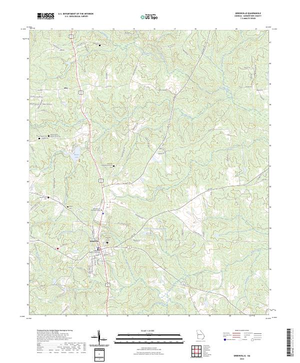 Greenville topographic map thumbnail