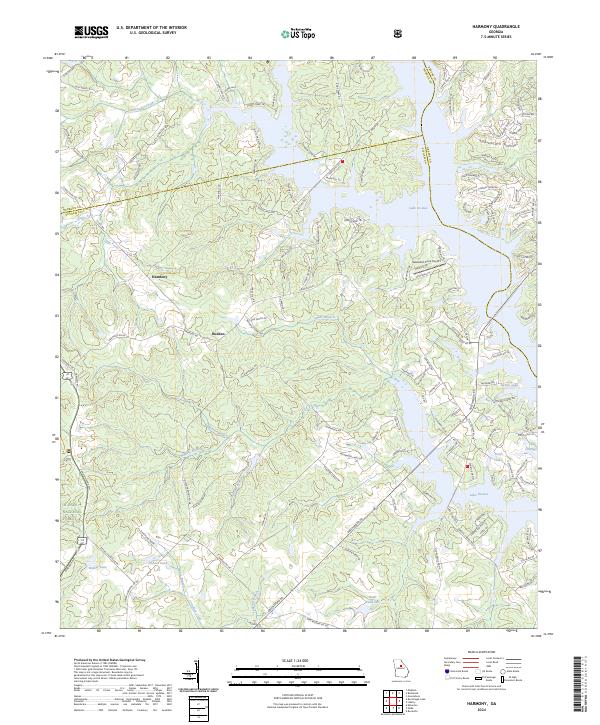 Harmony topographic map thumbnail