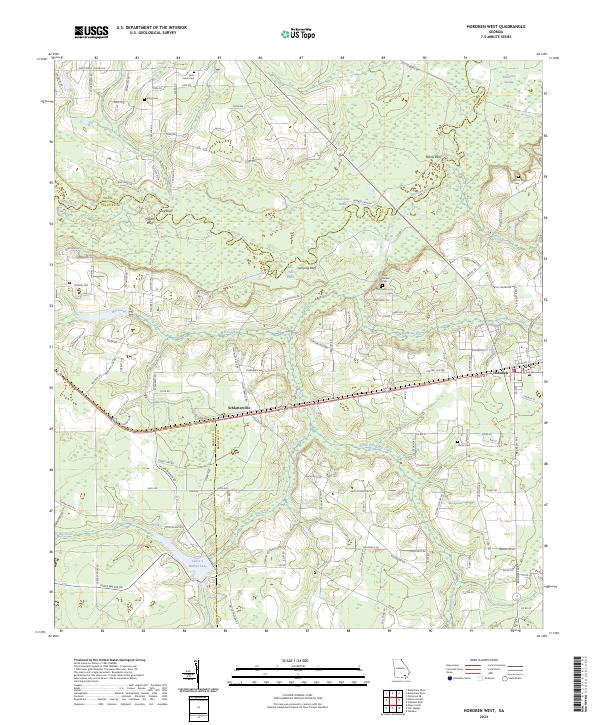 Hoboken West topographic map thumbnail