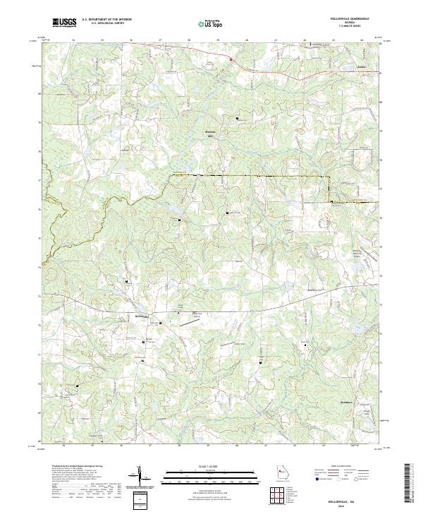 Hollonville topographic map thumbnail