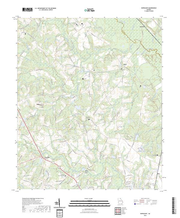 Hopeulikit topographic map thumbnail