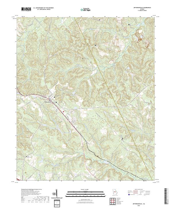 Jeffersonville topographic map thumbnail