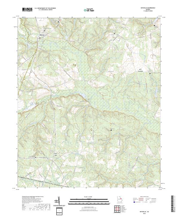 Keysville 2024 topographic map thumbnail