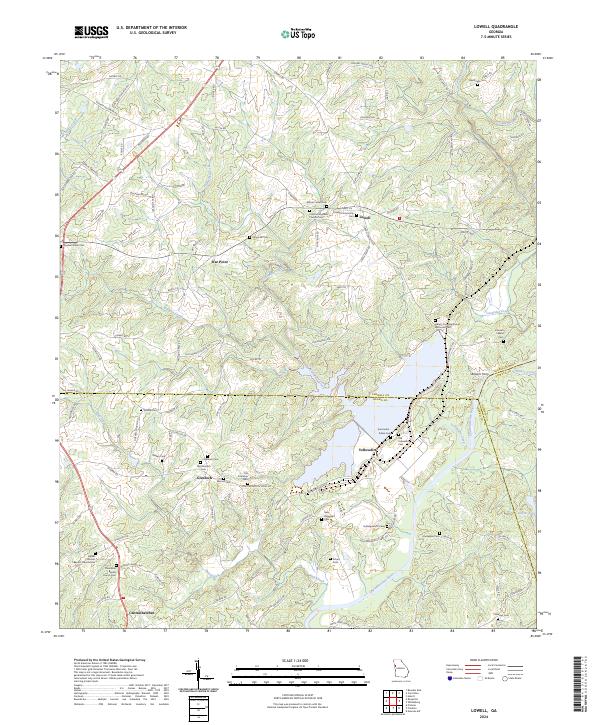 Lowell 2024 topographic map thumbnail