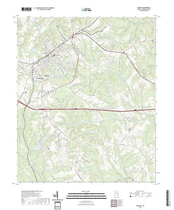 Madison 2024 topographic map thumbnail