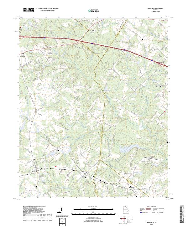 Mansfield 2024 topographic map thumbnail