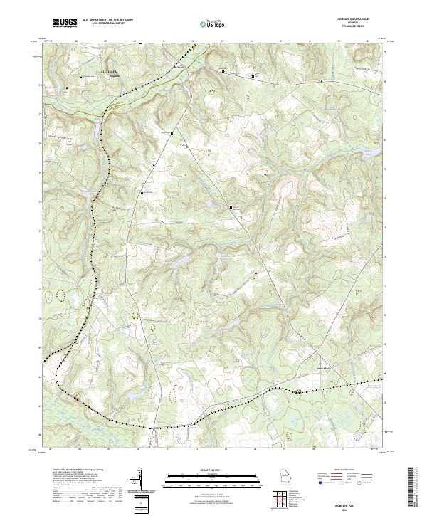 McBean 2024 topographic map thumbnail