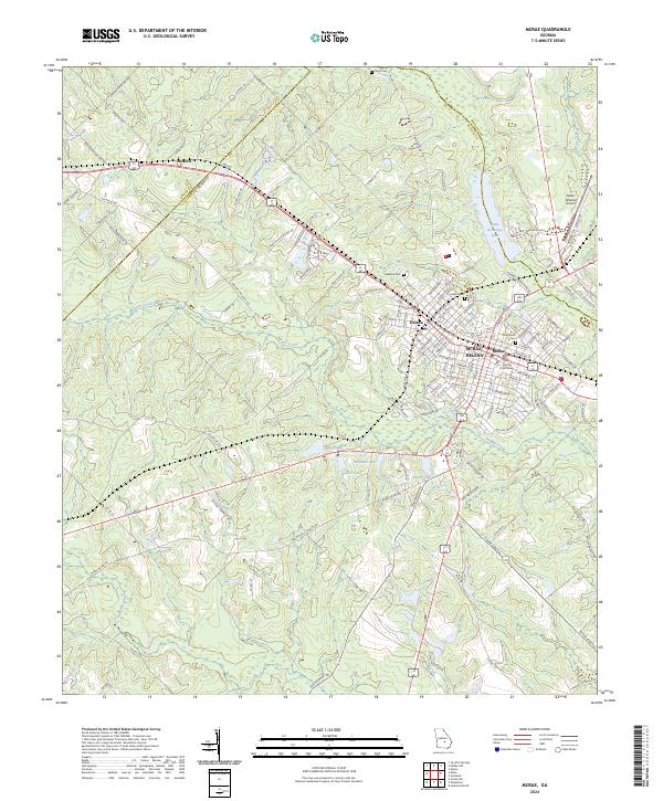 McRae 2024 topographic map thumbnail