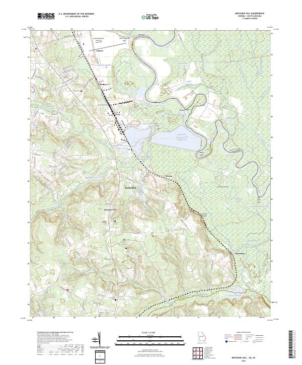 Mechanic Hill topographic map thumbnail