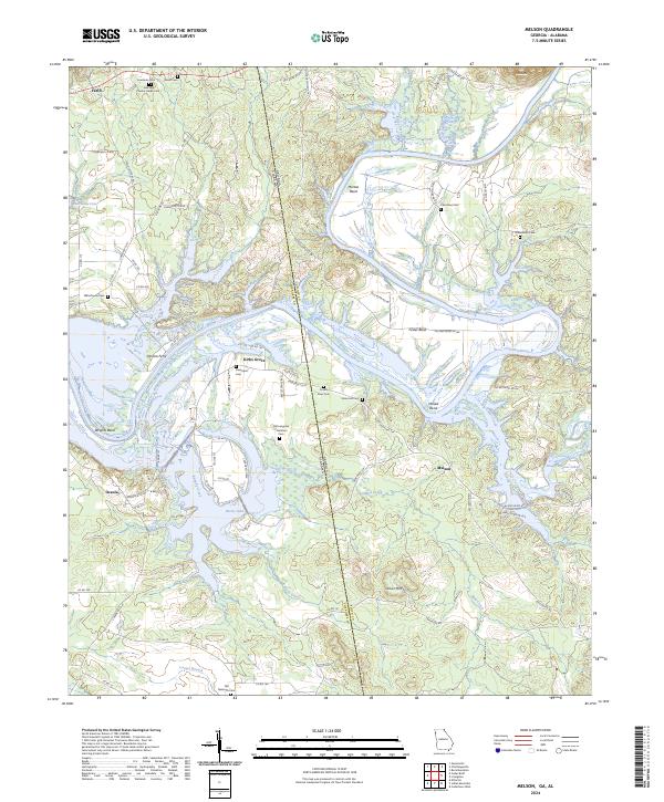 Melson topographic map thumbnail