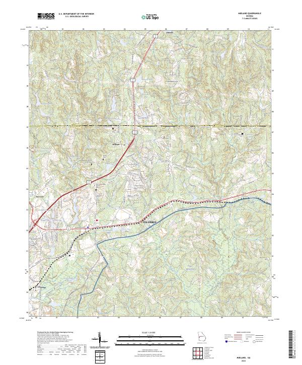 Midland topographic map thumbnail