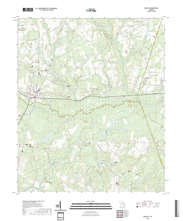 Midville 2024 topographic map thumbnail