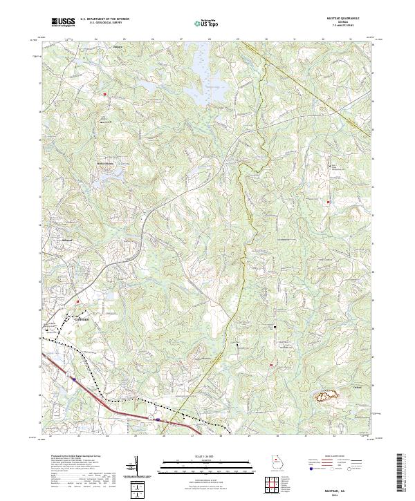 Milstead 2024 topographic map thumbnail