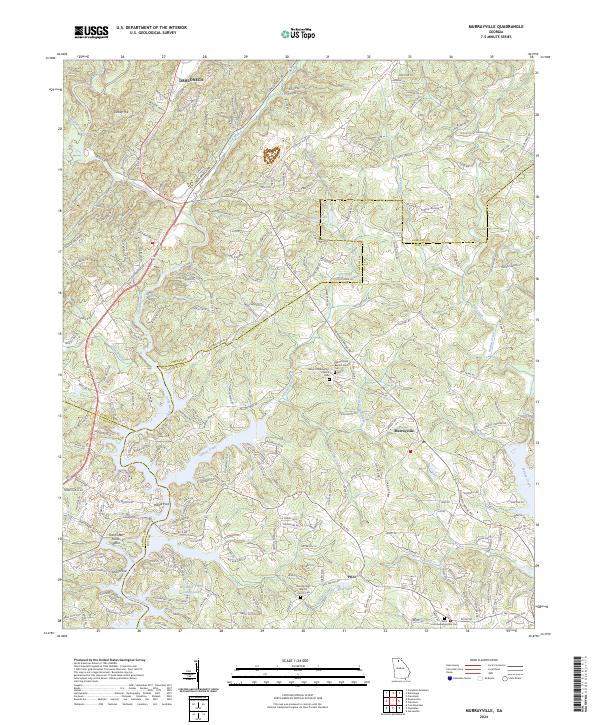 Murrayville 2024 topographic map thumbnail