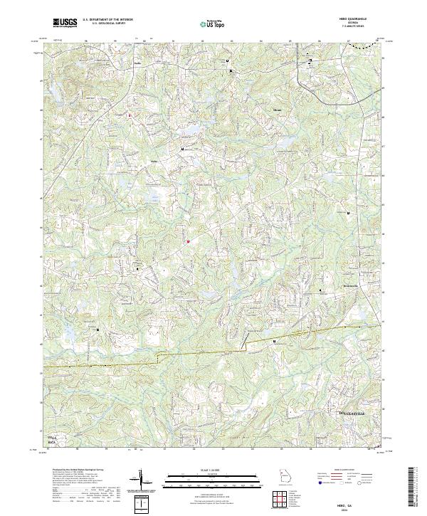 Nebo 2024 topographic map thumbnail