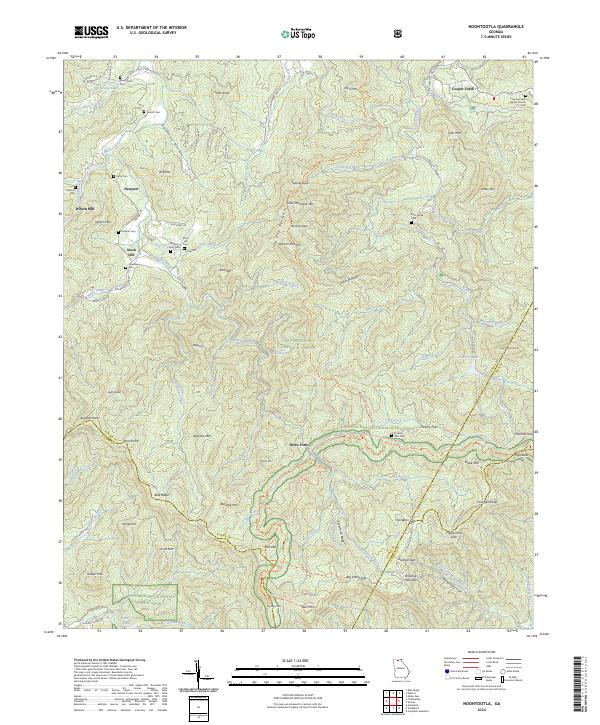 Noontootla 2024 topographic map thumbnail