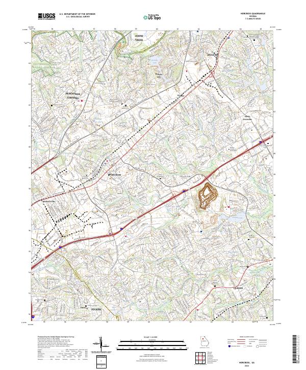 Norcross 2024 topographic map thumbnail