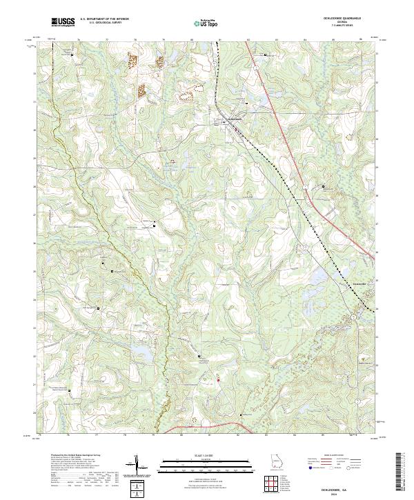 Ochlocknee 2024 topographic map thumbnail
