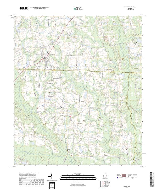 Omega topographic map thumbnail