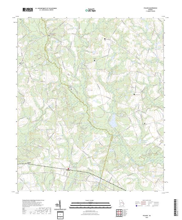 Pulaski topographic map thumbnail