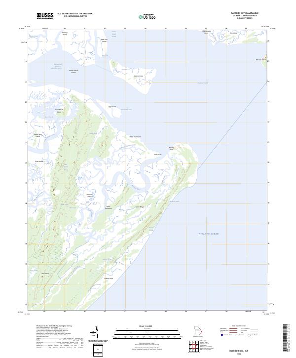 Raccoon Key 2024 topographic map thumbnail