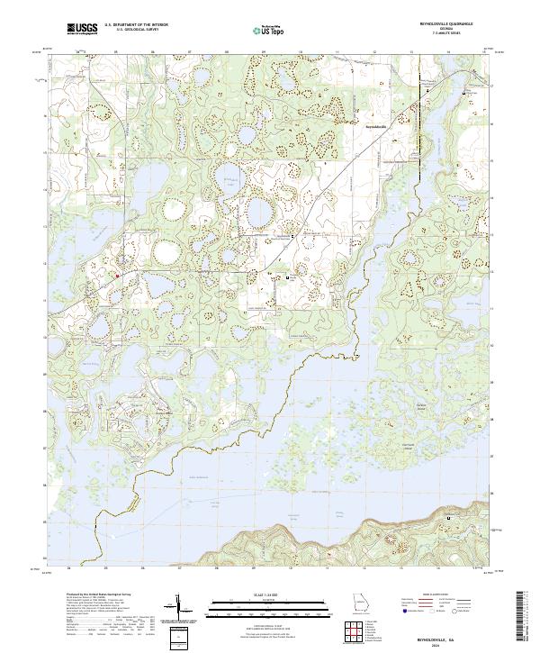 Reynoldsville 2024 topographic map thumbnail