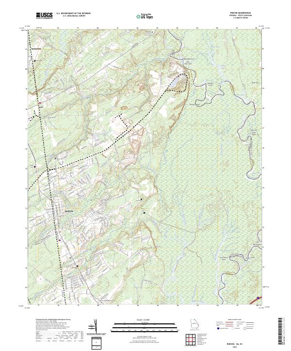 Rincon 2024 topographic map thumbnail