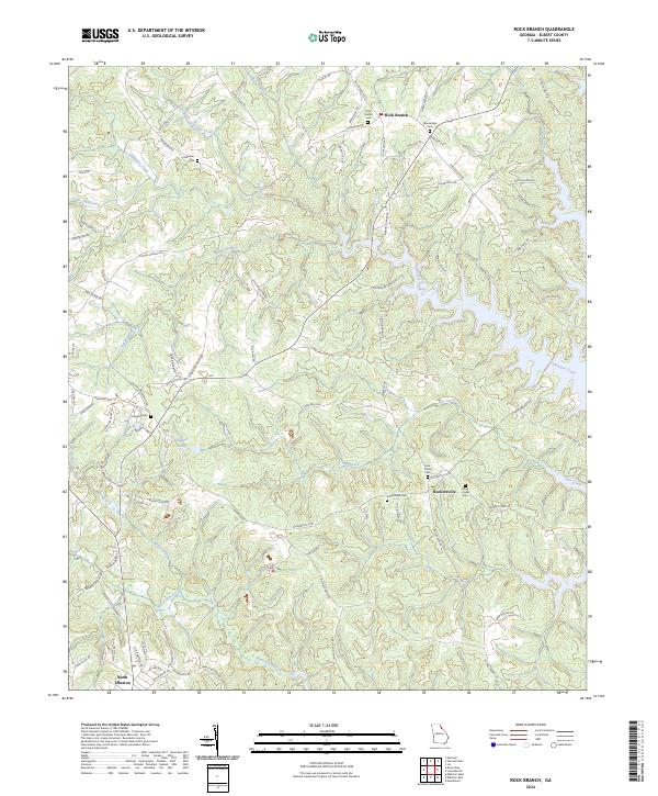 Rock Branch 2024 topographic map thumbnail