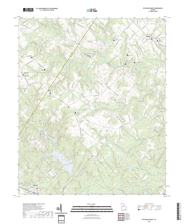 Rutledge North topographic map thumbnail