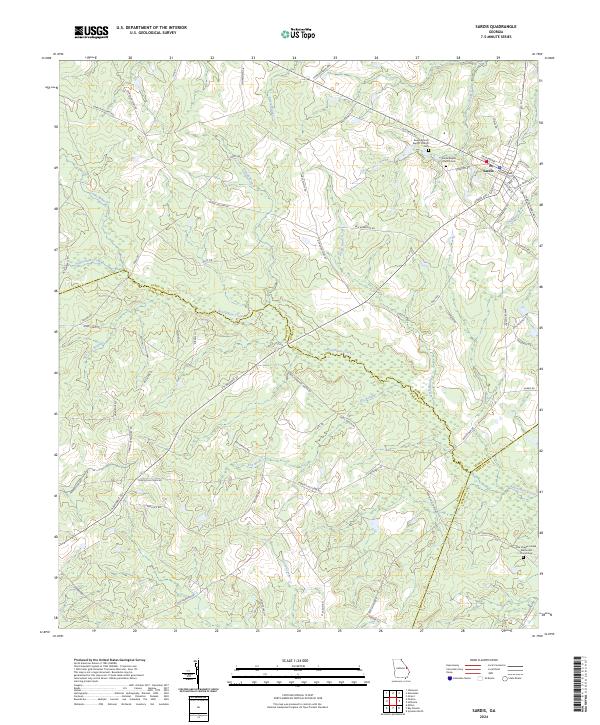 Sardis topographic map thumbnail