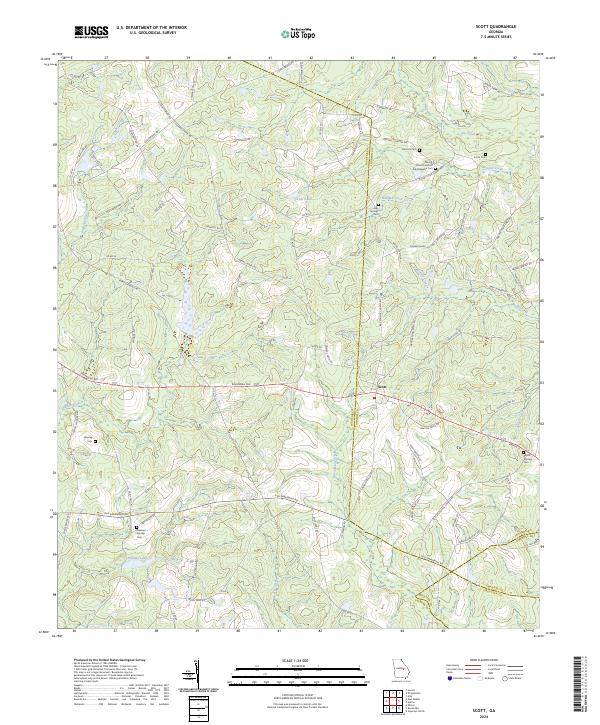 Scott topographic map thumbnail