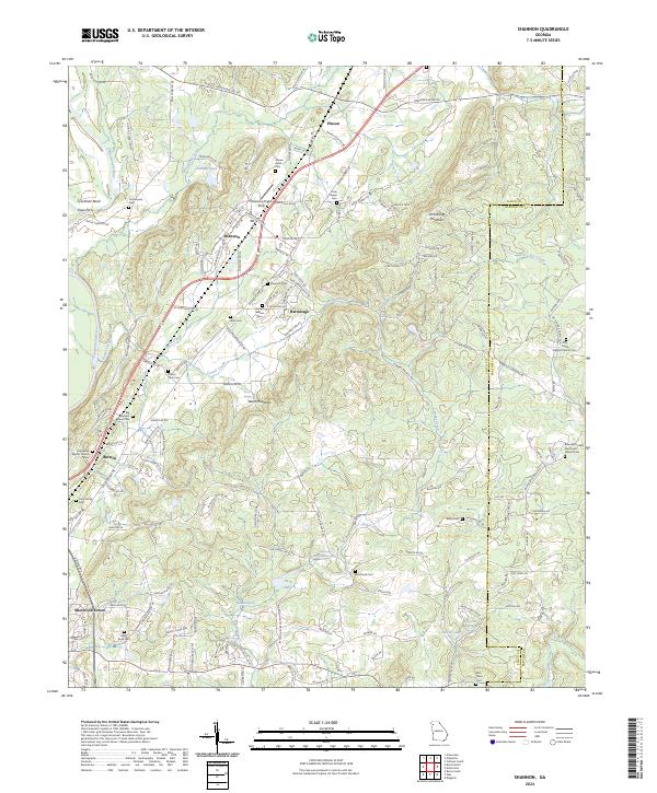 Shannon 2024 topographic map thumbnail