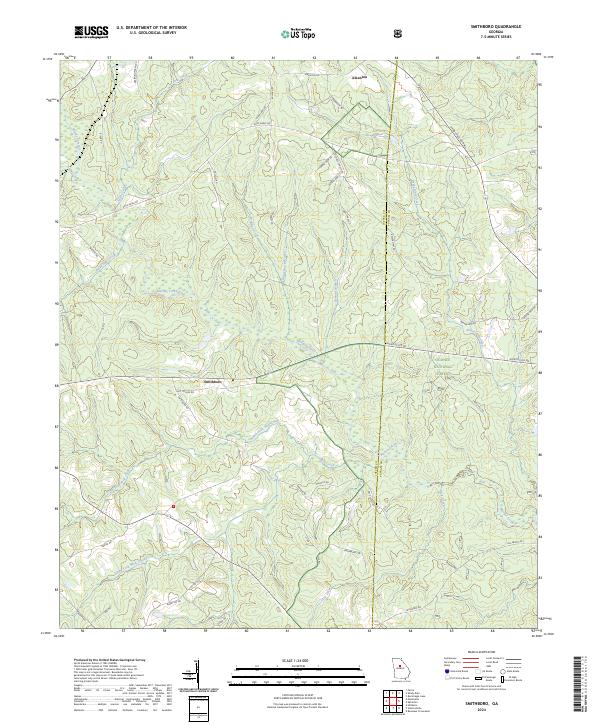 Smithboro topographic map thumbnail