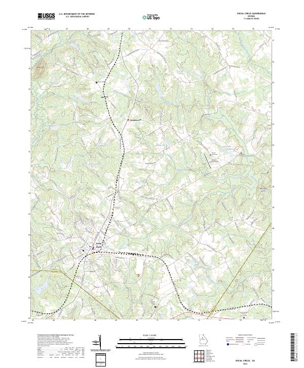 Social Circle 2024 topographic map thumbnail