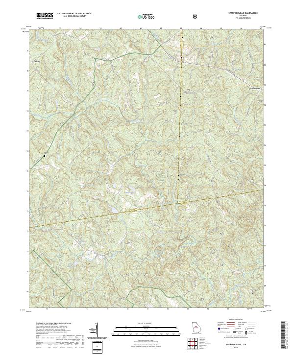 Stanfordville topographic map thumbnail