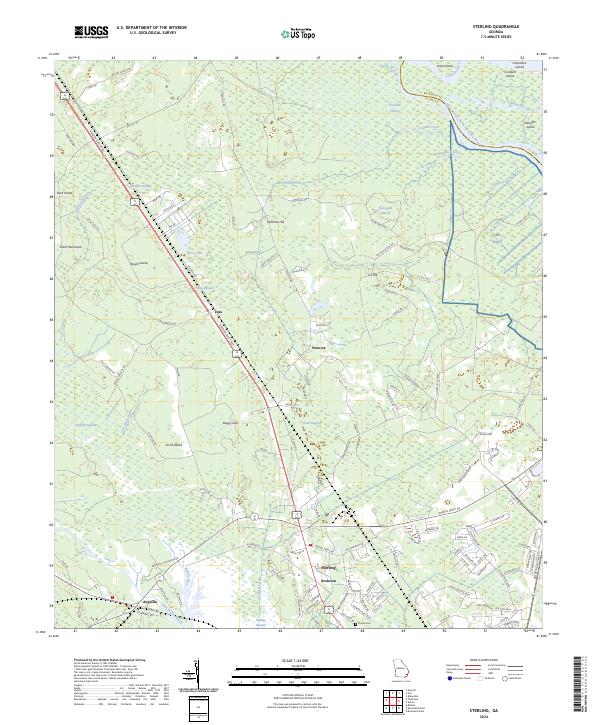 Sterling 2024 topographic map thumbnail