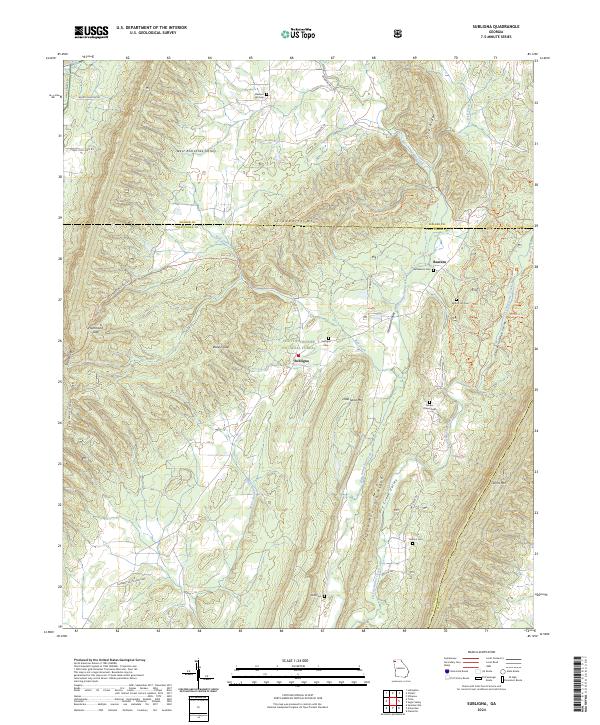 Subligna 2024 topographic map thumbnail