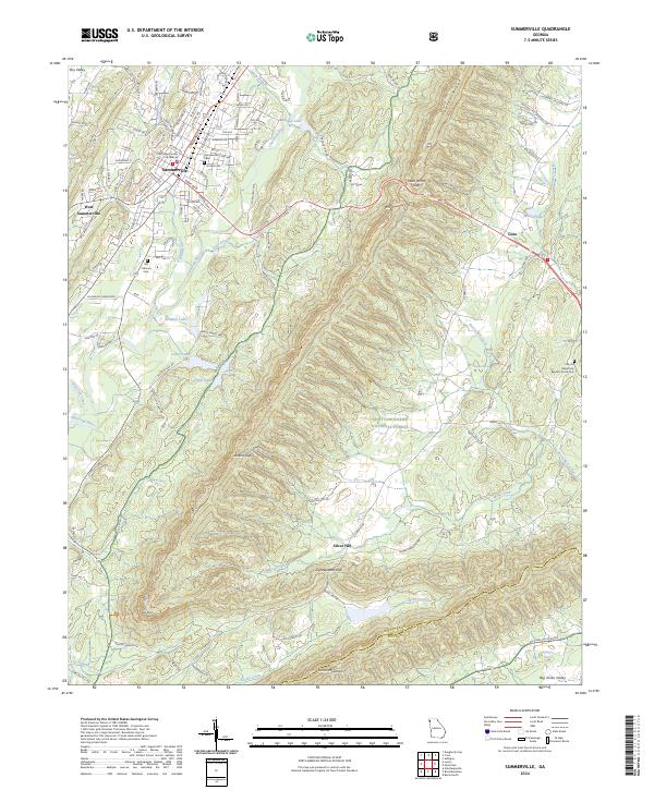 Summerville 2024 topographic map thumbnail