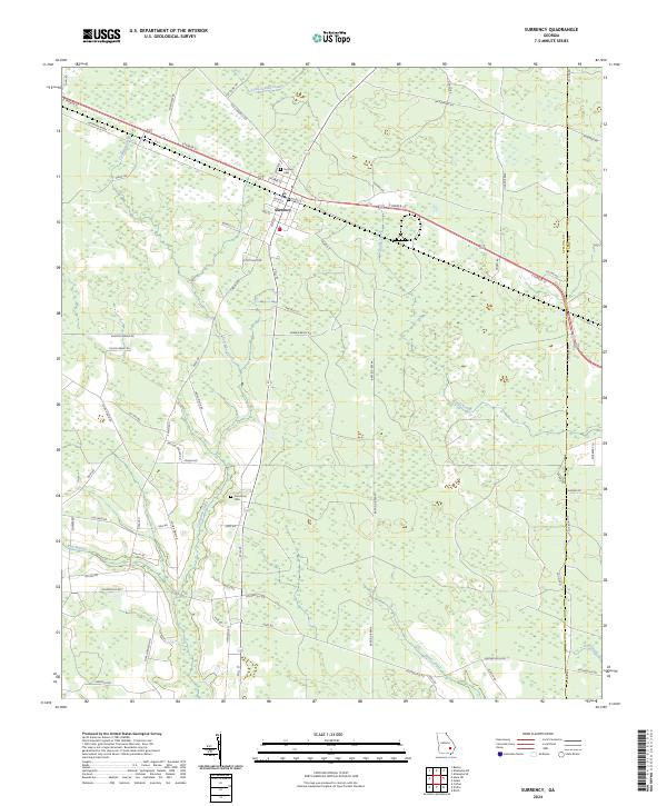 Surrency 2024 topographic map thumbnail