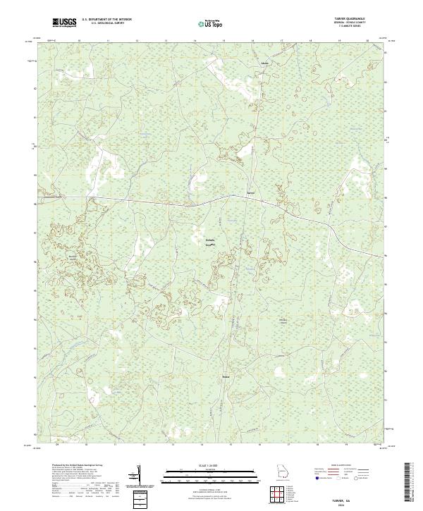 Tarver 2024 topographic map thumbnail