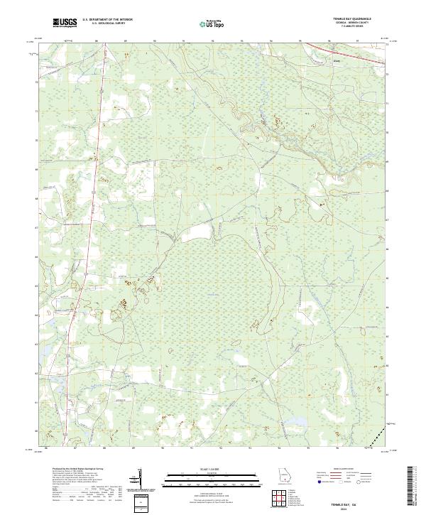 Tenmile Bay topographic map thumbnail