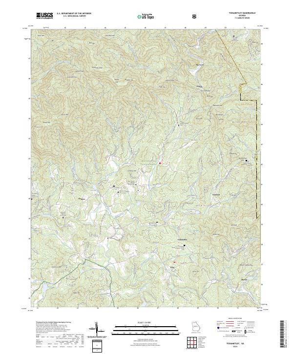 Tickanetley 2024 topographic map thumbnail