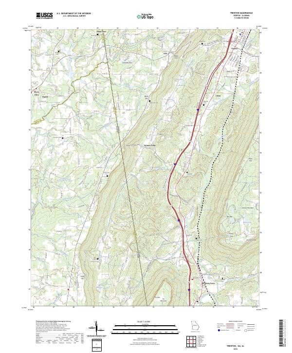 Trenton topographic map thumbnail