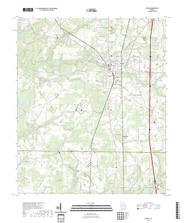 Vienna topographic map thumbnail