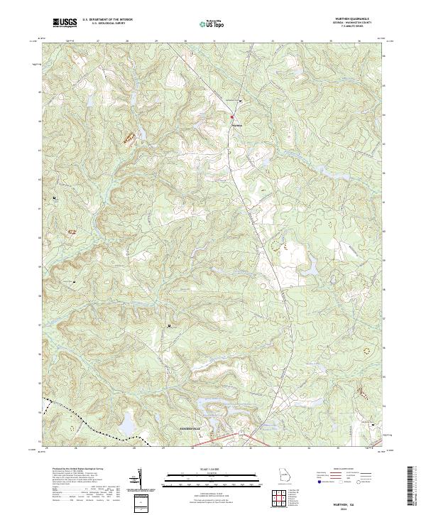 Warthen 2024 topographic map thumbnail