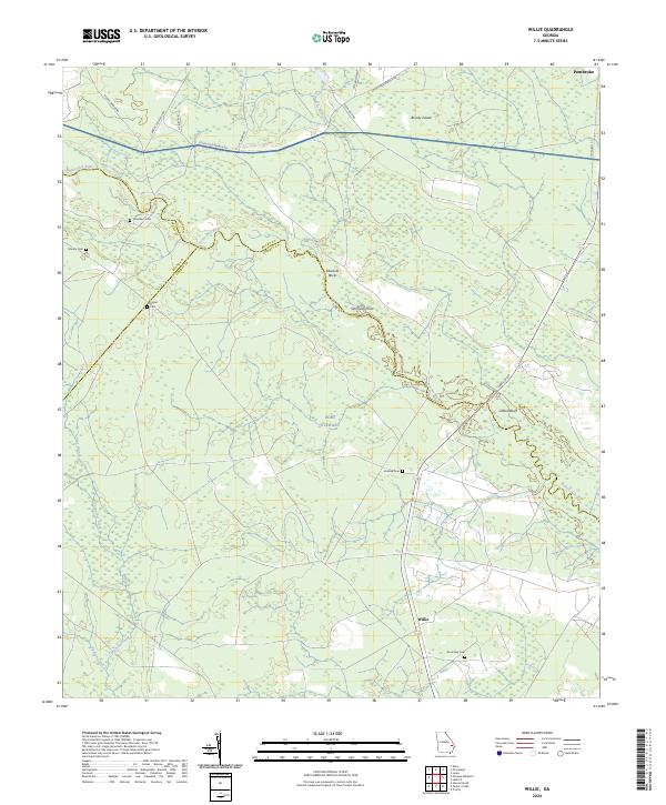 Willie 2024 topographic map thumbnail
