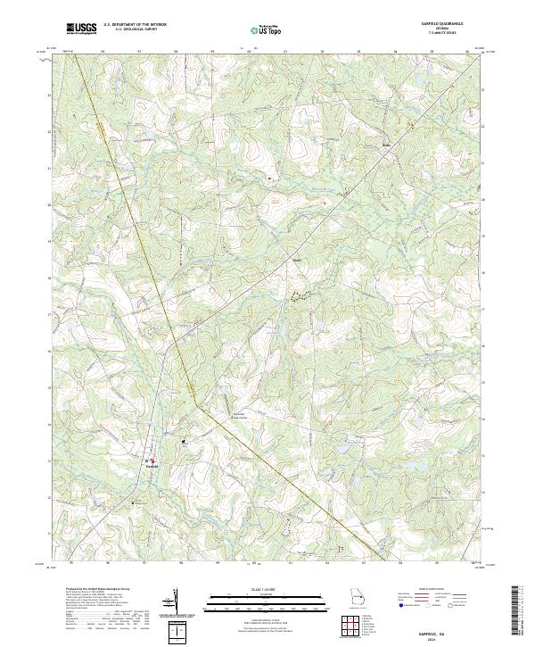 Garfield topographic map thumbnail