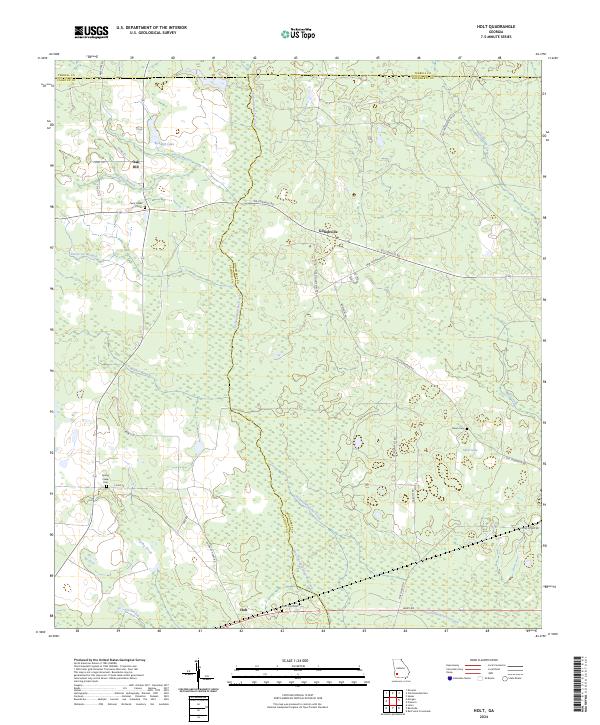 Holt topographic map thumbnail