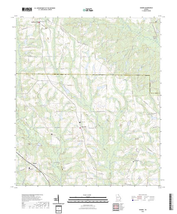 Sigsbee 2024 topographic map thumbnail