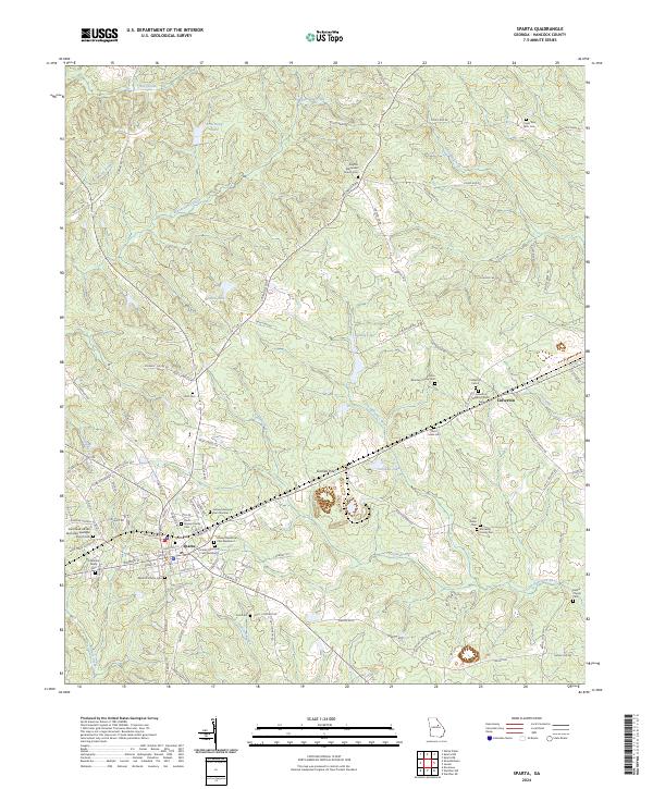 Sparta 2024 topographic map thumbnail
